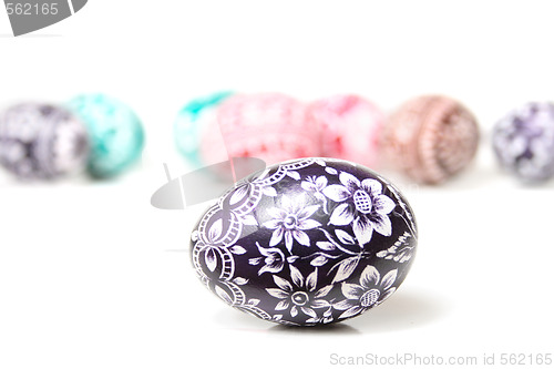 Image of easter eggs