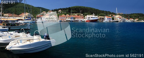 Image of Fiskardo on the greek island of Kefalonia