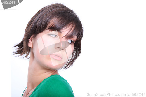 Image of beautiful Caucasian woman