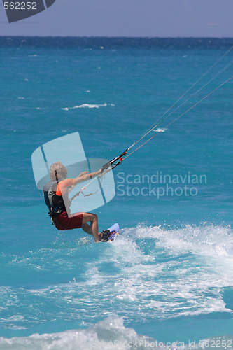 Image of kite boarder