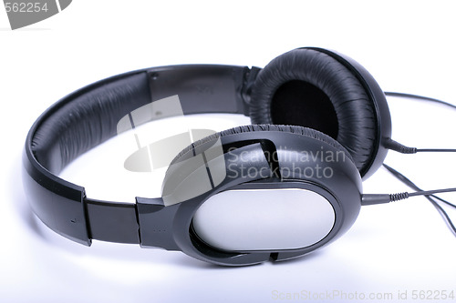 Image of Black headphones