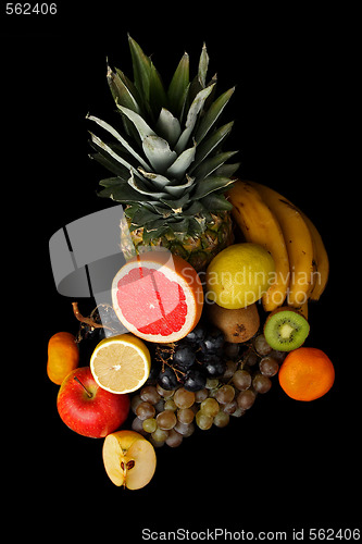 Image of Assortment of fruits