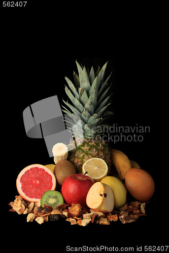 Image of Assortment of fruits