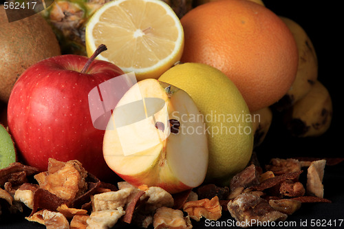 Image of Assortment of fruits