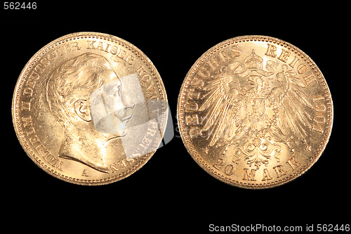 Image of German gold coin