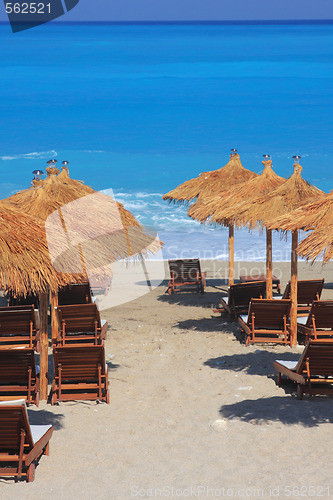 Image of summer on the beach in Greece