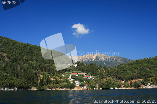 Image of Nidri on Lefkas island Greece