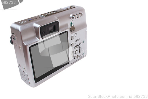 Image of digital camera back