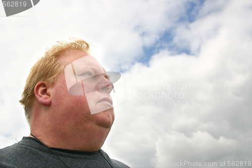 Image of serious thought