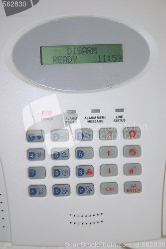 Image of security keypad controller