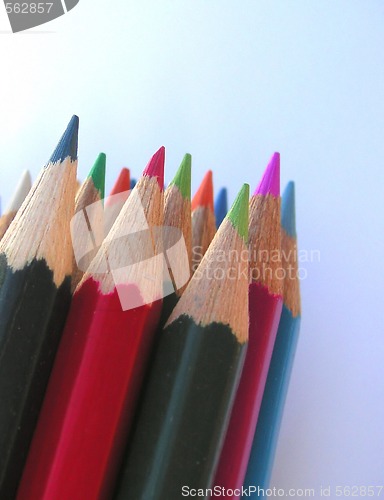 Image of pencil crayons