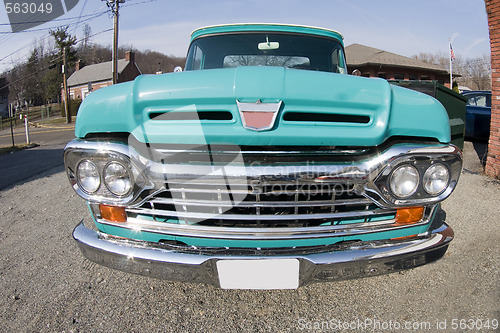 Image of classic antique pickup truck