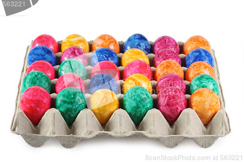 Image of Colorful eggs