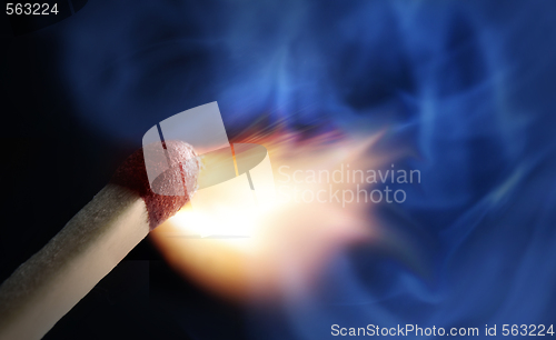 Image of Burning Match