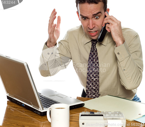 Image of Stressed Accountant