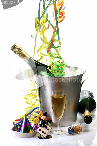 Image of New Years Eve with Champagne