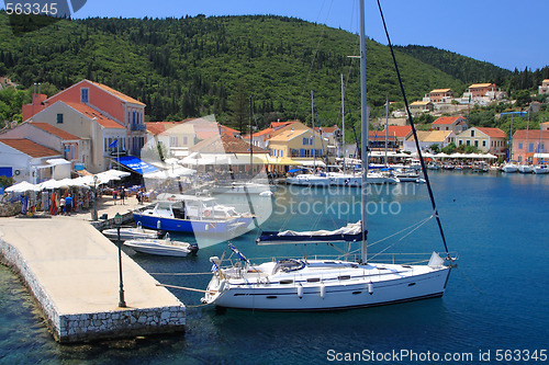 Image of Fiskardo on the greek island of Kefalonia