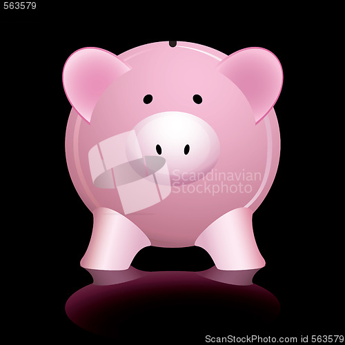 Image of pink piggy bank