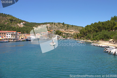 Image of Gaios in Paxos island Greece