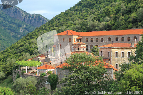 Image of Greek orthodox monastery