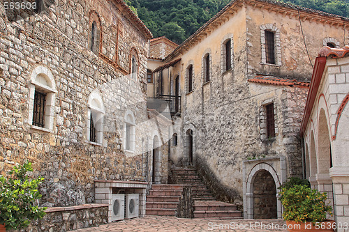 Image of Greek orthodox monastery