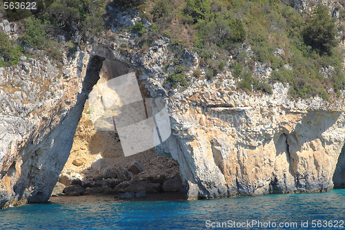 Image of the island of Paxos, Greece