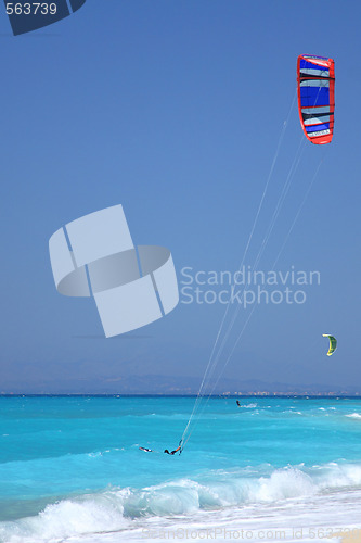 Image of kite boarder