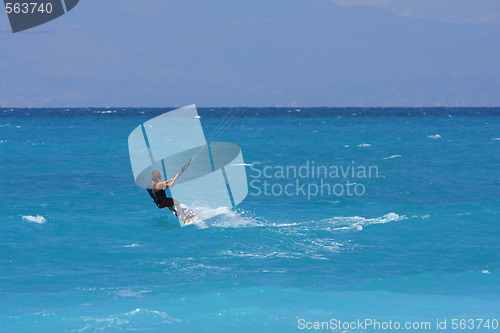 Image of kite boarder