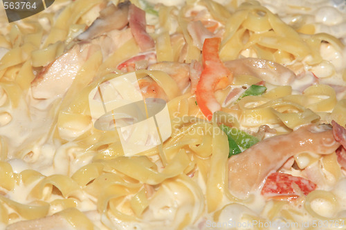 Image of Fresh cooked pasta