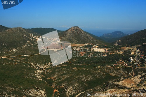 Image of Aerial view on Parga Greece