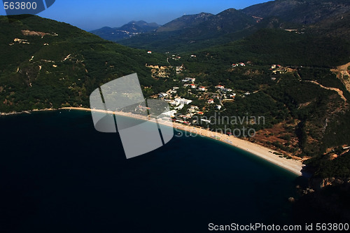 Image of Aerial view on Parga Greece