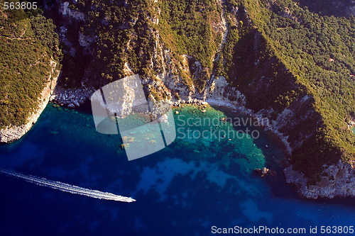 Image of Aerial view on Parga Greece