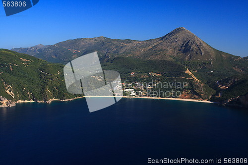 Image of Aerial view on Parga Greece