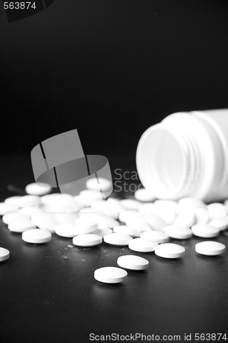 Image of white pills