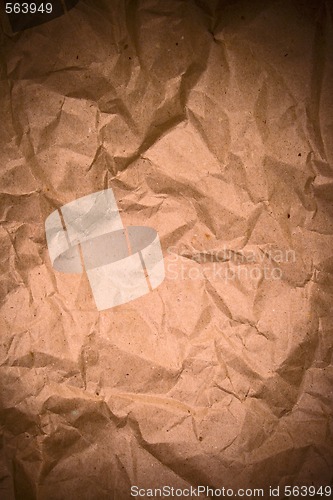 Image of grunge crumpled paper