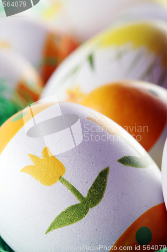 Image of Painted easter eggs 