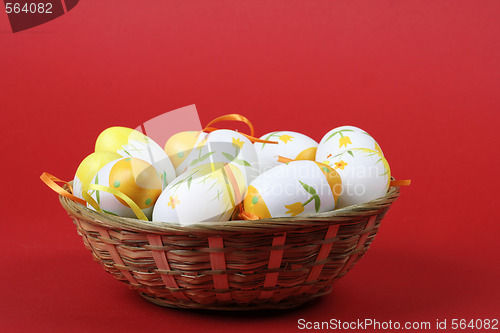Image of Painted easter eggs 