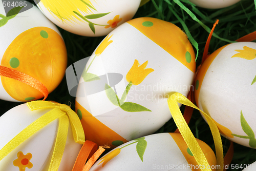 Image of Painted easter eggs 