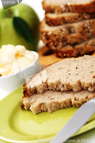 Image of bread and butter