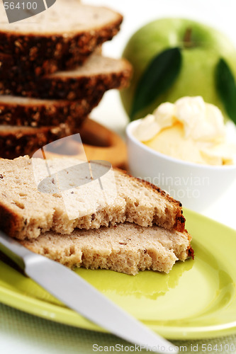 Image of bread and butter