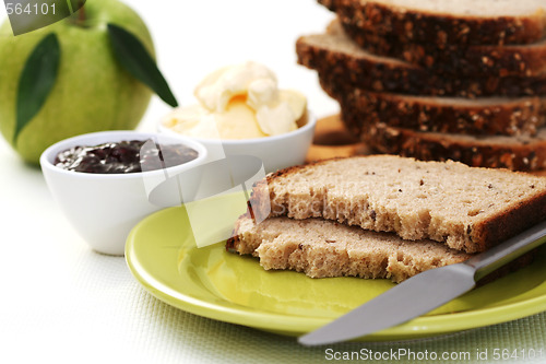 Image of bread and butter