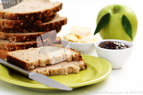 Image of bread and butter