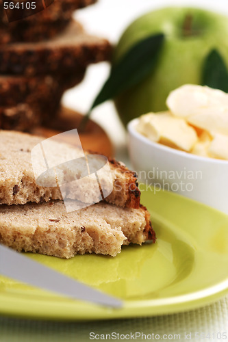 Image of bread and butter