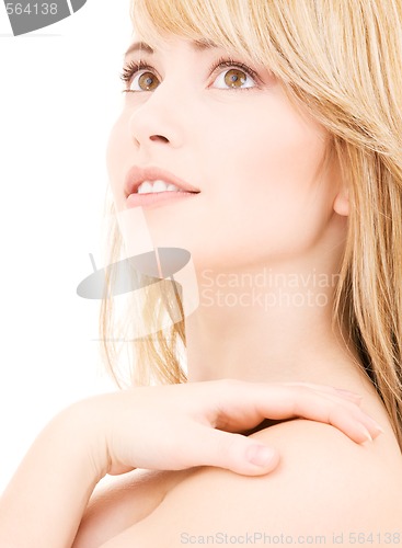 Image of happy teenage girl