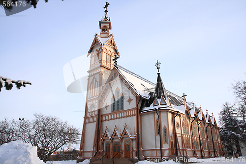 Image of Wooden church
