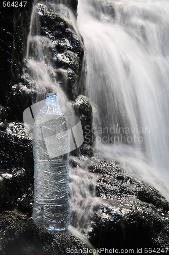Image of Mineral water in waterfalls