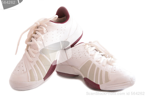 Image of White sport shoes