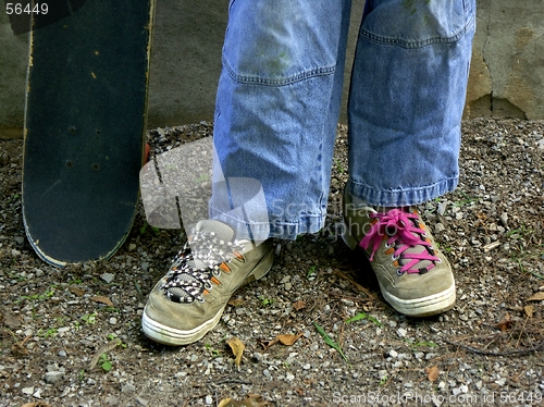 Image of skater feet