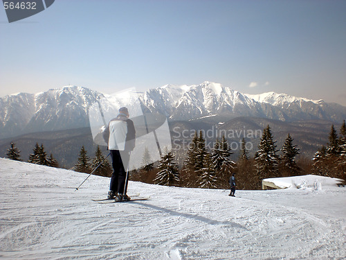 Image of Winter in the mountains