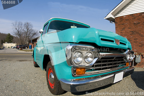 Image of classic antique pickup truck